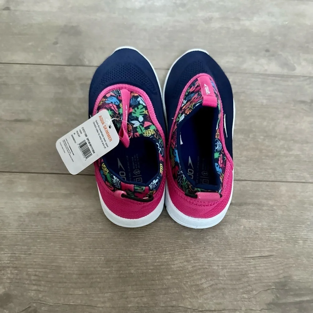 Speedo Junior Girls' Aquaskimmer Water Shoes size medium (2-3) new with tags